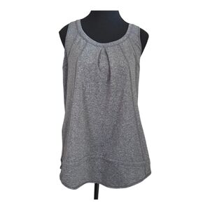 ⭐️Weatherproof Women's Heather Gray Tank Top With Adjustable Toggles Size L